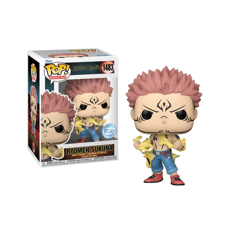 Funko Pop - JUJUTSU KAISEN 1483 - Sukuna déchirant sa chemise