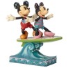 Figurine Disney – Mickey & Minnie – Surf’s Up! – Jim Shore Disney Traditions – 19 cm