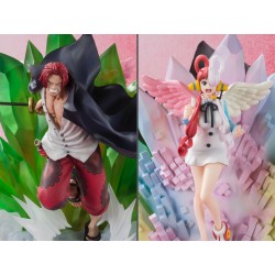 Figurine One Piece Film Red - Shanks et Uta - Figuarts ZERO Extra Battle - Tamashii Nations - 24 cm