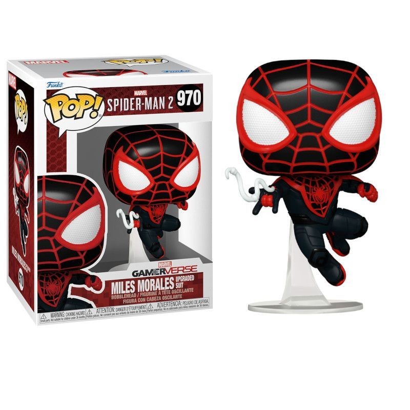 Funko Pop - Spider-Man 2 970 - Miles Morales (Upgraded Suit)