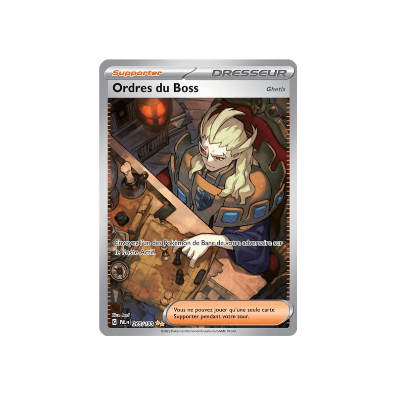 Ordres Du Boss - 265/193 - EVOLUTIONS A PALDEA