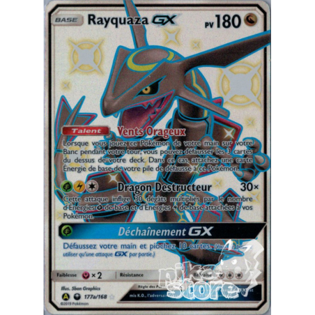 Carte Pokémon – Rayquaza 177a/168 – SM Promo – Tempête Céleste (État : NM) - FR