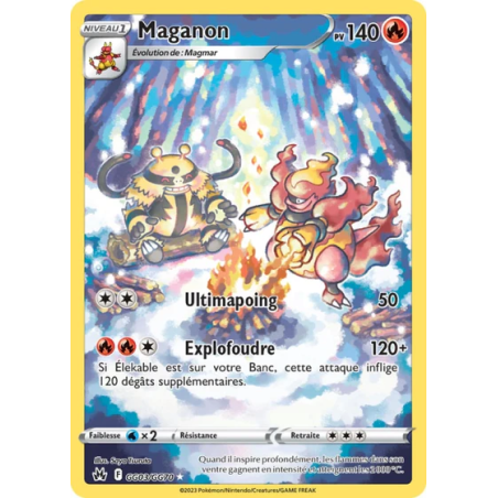 Carte Pokémon - Zénith Supréme - Maganon GG03/GG70 (Etat: NM)