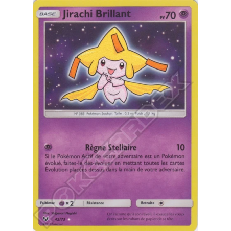 Jirachi Brillant - 42/73 - Légends Brillantes