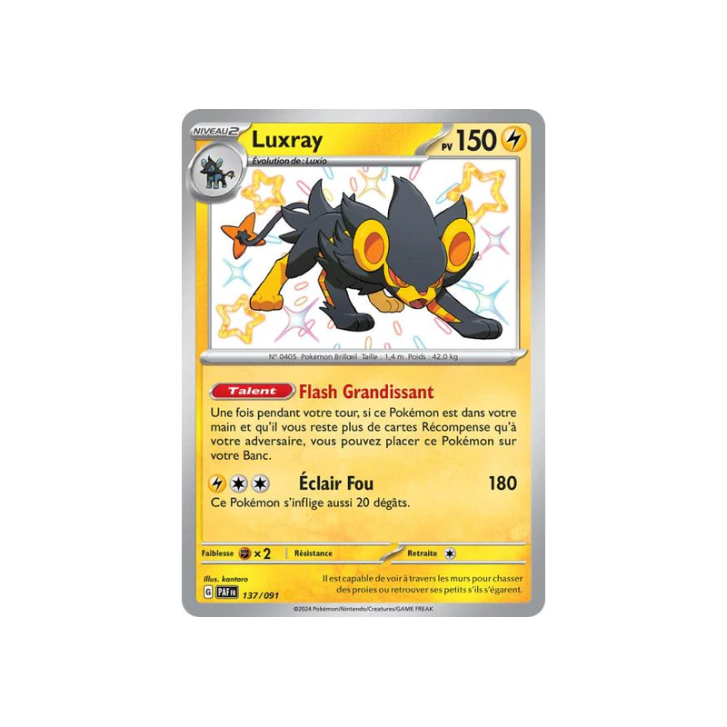 Luxray - 137/091 - Destinées de Paldea